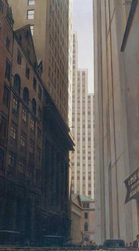 Vue de Wall Street