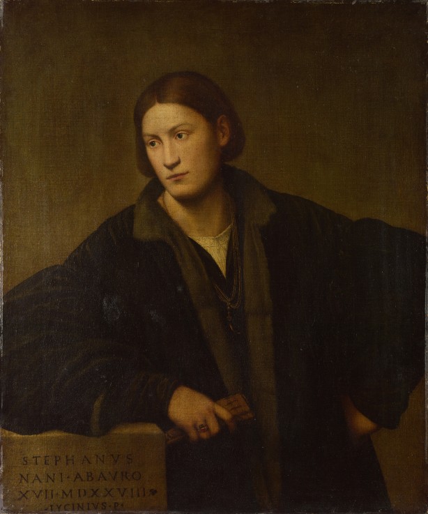 Portrait of Stefano Nani od Bernardino Licinio
