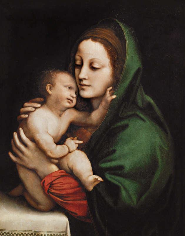 Madonna and child, c.1510 od Bernardino Luini