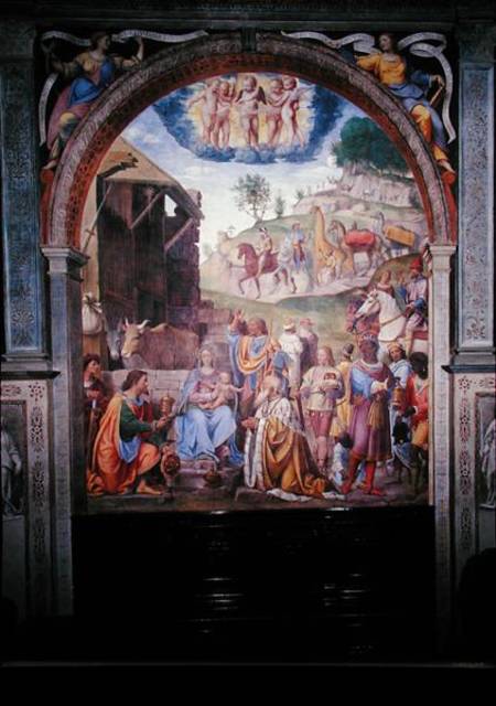 Adoration of the Magi od Bernardino Luini