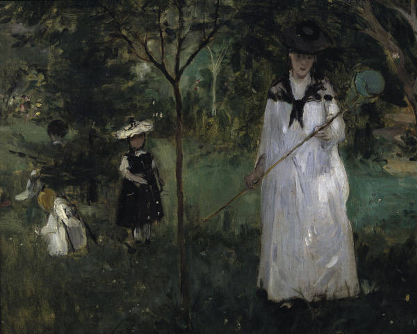 B.Morisot / Chasing butterflies / 1874 od Berthe Morisot