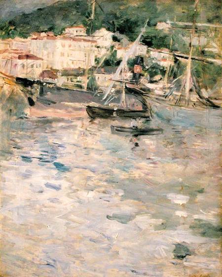 The Port, Nice od Berthe Morisot