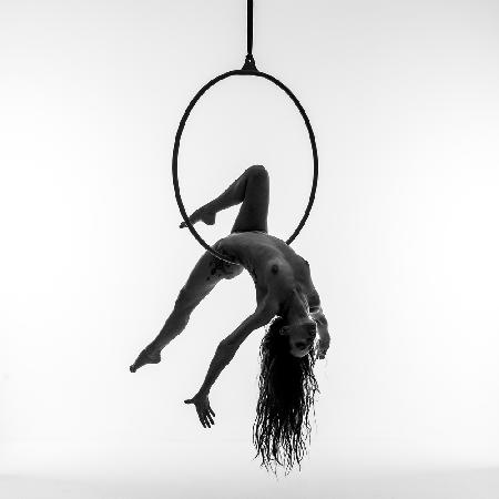 Aerial hoop