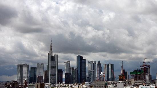 Frankfurter Bankenskyline od Boris Roessler