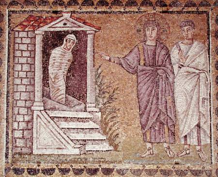 The Raising of Lazarus, Scenes from the Life of Christ od Byzantine School