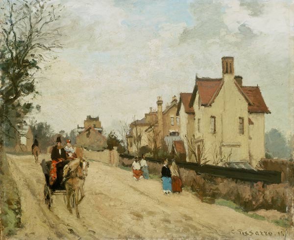 Street in Upper Norwood. od Camille Pissarro