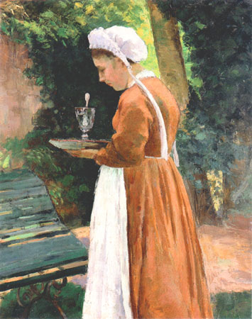 The servant od Camille Pissarro