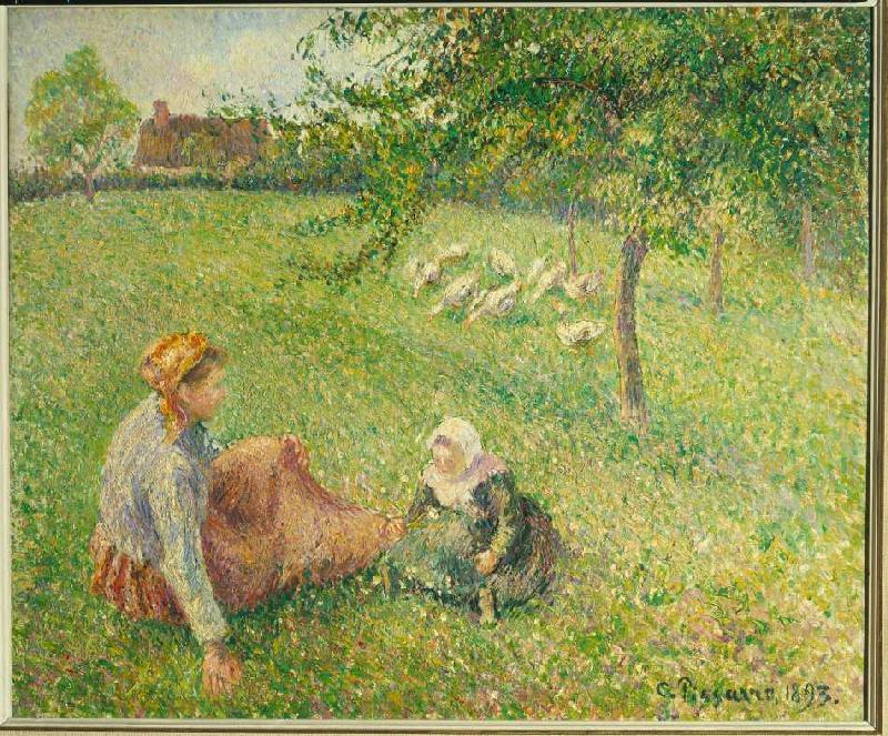 The Gänsehirtin od Camille Pissarro