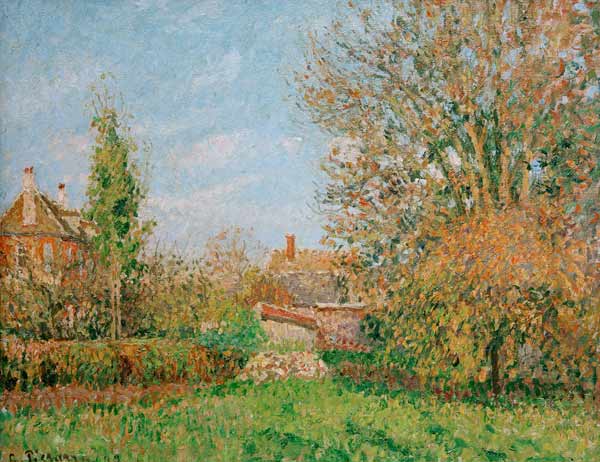 Autumn in Eragny od Camille Pissarro