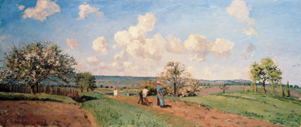 Spring od Camille Pissarro