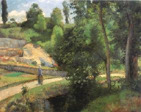 The quarry in Pontoise