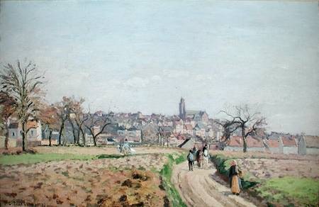 View of Pontoise od Camille Pissarro
