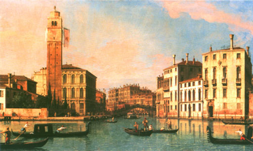 P. Geremia and The Entrance to of The Cannaregio od Giovanni Antonio Canal (Canaletto)