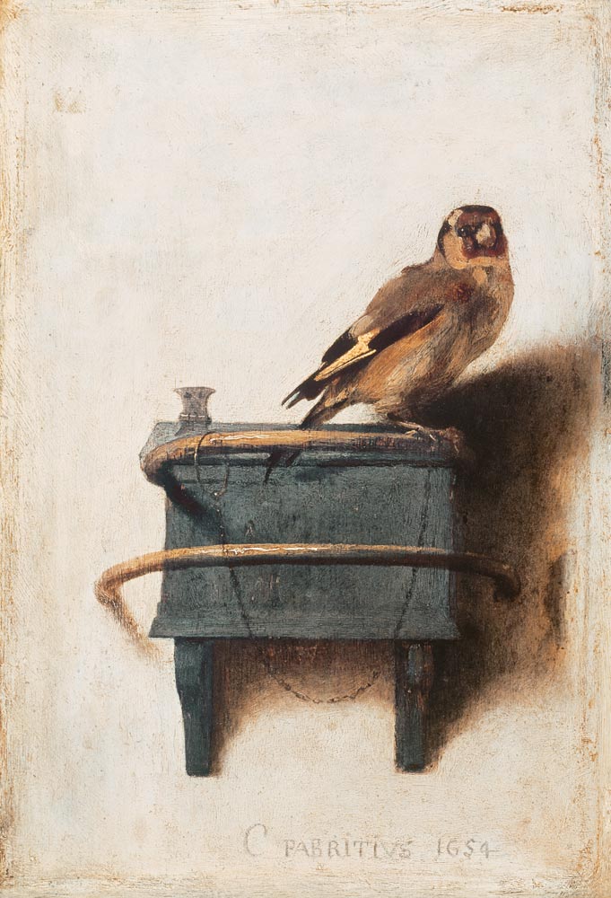 Stehlík od Carel Fabritius