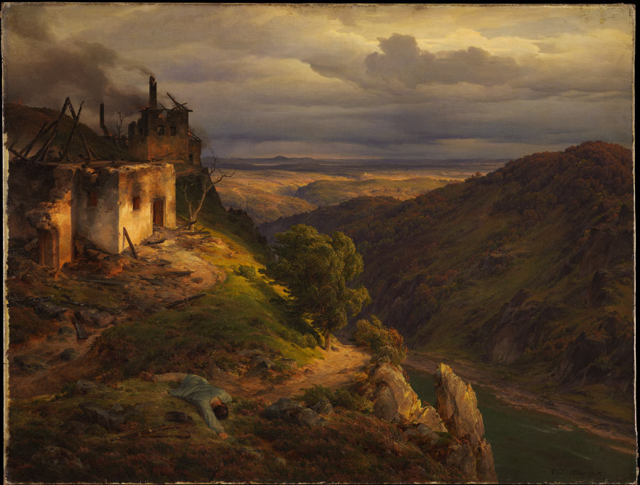 Landscape od Carl Friedrich Lessing