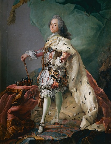 Portrait of Frederick V od Carl Gustaf Pilo