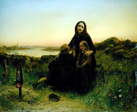 The Mourning Widow od Carl Hubner