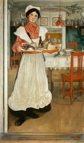 ''Martina'' / Carl Larsson / 1904