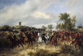 The Prussian cavalry in the expedition