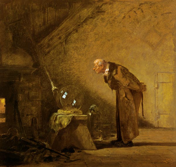 The Alchimist od Carl Spitzweg