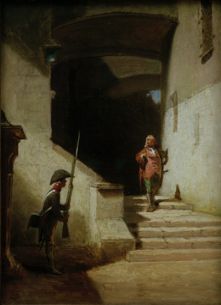 C.Spitzweg, Serenissimus (Er kommt) od Carl Spitzweg