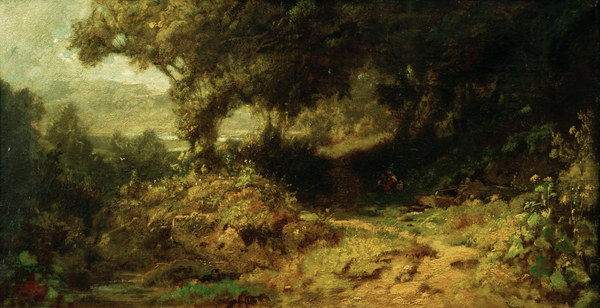 C.Spitzweg, Waldlandschaft od Carl Spitzweg