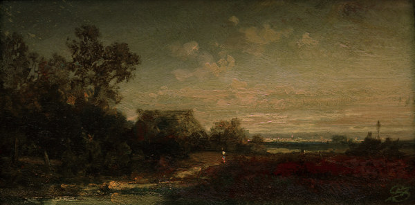 Spitzweg / The Moss Hut / Painting, 1870 od Carl Spitzweg