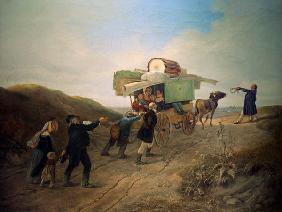 C.Spitzweg, Travelling Comedians