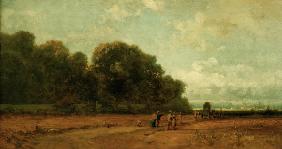 C.Spitzweg, Am Nymphenburger Park