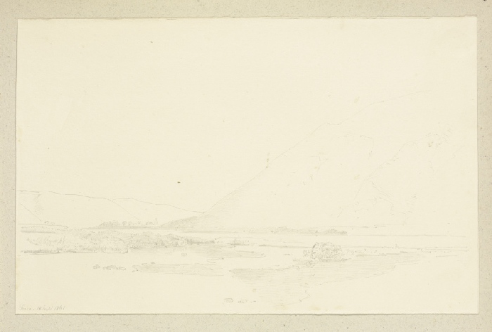 Landscape near Treis od Carl Theodor Reiffenstein