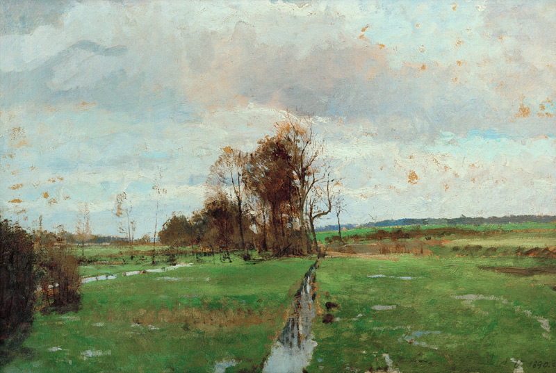 Moist Meadow od Carl Vinnen