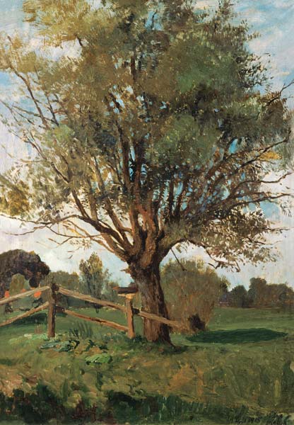 The old tree. od Carl Vinnen