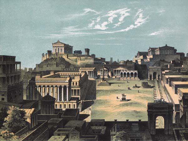 Rome, Forum Romanum, Votteler od Carl Votteler