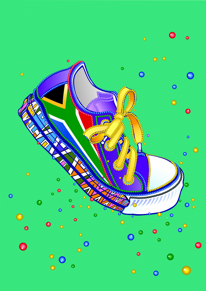 Sneaker South African Township Dance od Carlo Kaminski