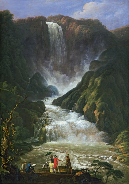 The Falls of Terni od Carlo Labruzzi