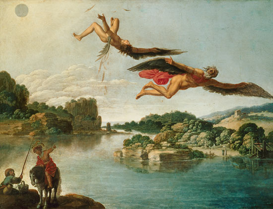 The Fall of Icarus od Carlo Saraceni