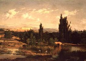 Countryside with a River, Manzanares