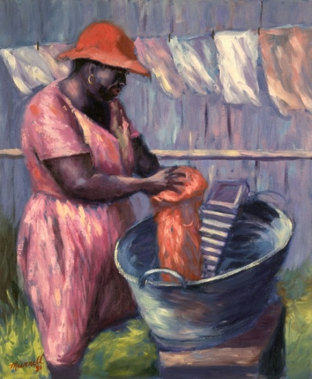 Wash Day od  Carlton  Murrell