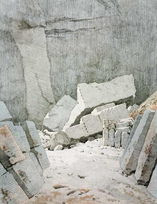 Quarry od Caspar David Friedrich