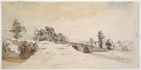 Landscape with bridge