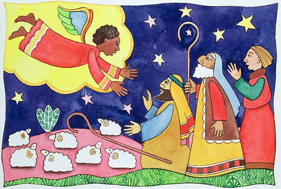 Annunciation to the Shepherds  od Cathy  Baxter