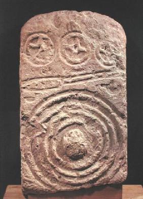 Carved Stele