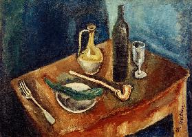 Still life with pipe