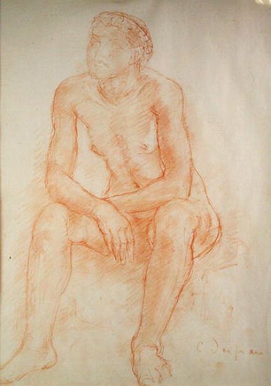 Seated Nude od Charles Despiau