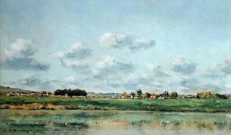 Banks of the Loing od Charles-François Daubigny