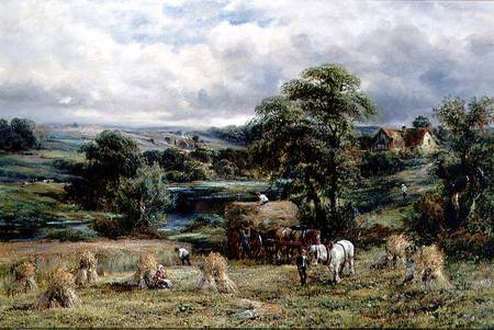 Harvest Time, An English Summer od Charles Thomas Burt