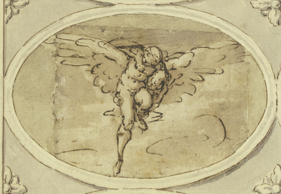 The abduction of Ganymede od Cherubino Alberti