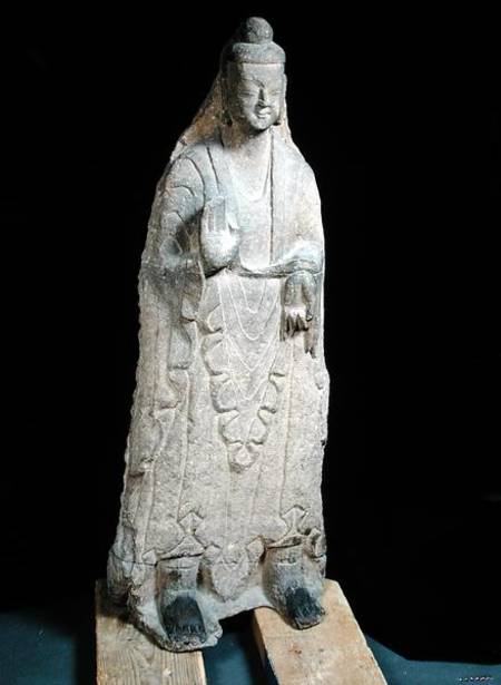 Statue of the Buddha Sakyamuni, Northern Wei dynasty od Chinese School