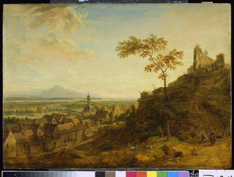 Oppenheim am Rhein od Christian Georg Schütz d.Ä.