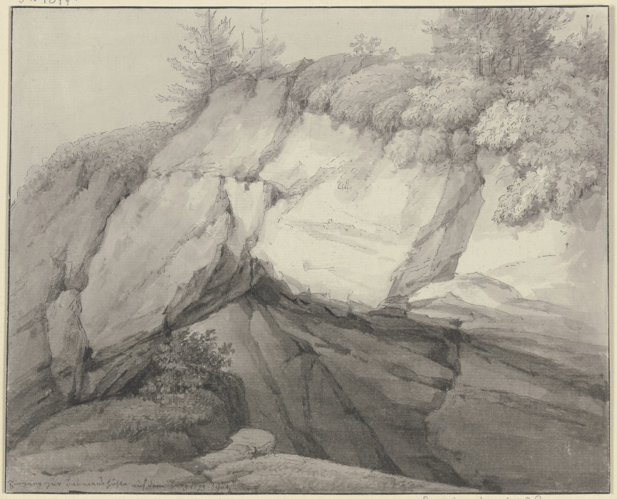 Rockcave in the mountains od Christian Georg Schutz